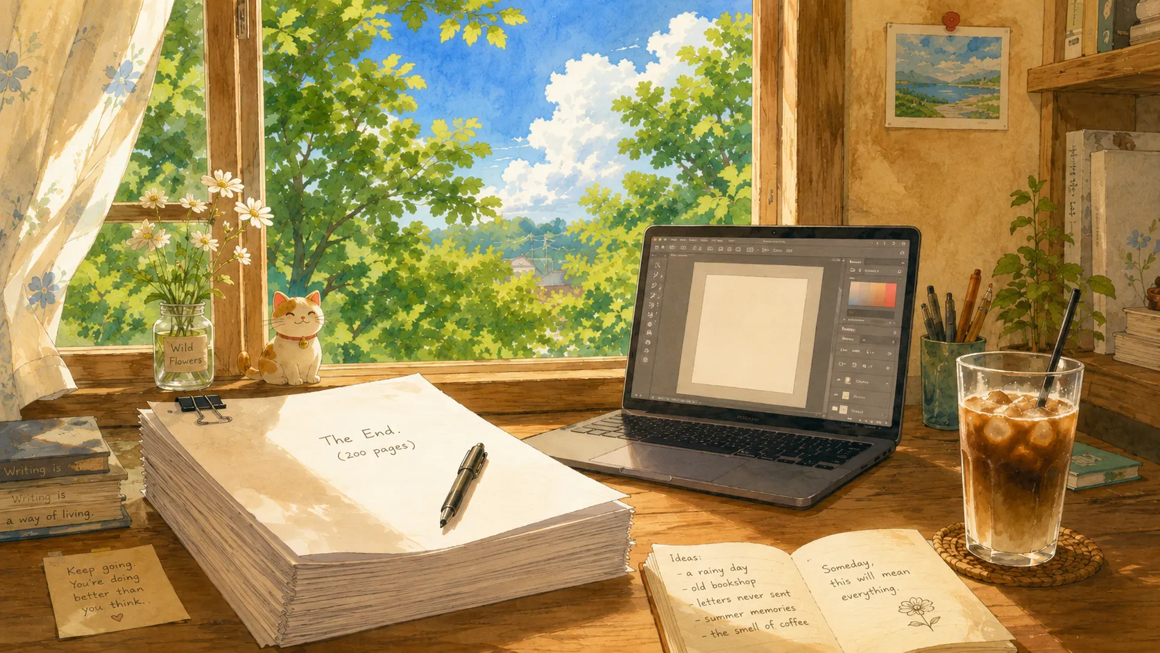 Page 200: A New Chapter AI 음악 썸네일